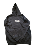 IAM FRE$H2DEF RHINESTONE REFLECTIVE HOODIE