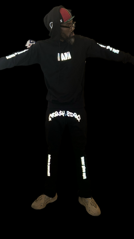 IAMFRE$H2DEF STACKED SWEATSUIT