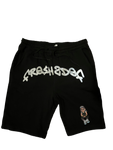 Black FRE$H2DEF MAN SHORTS