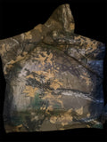 Woodland camo FRE$H2DEF MAN reflective 450gsm HOODIE