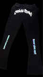 FRE$H2DEF BELIEVE IN YOURSELF NEVER GIVE UP STACK FLARE SWEATS
