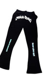FRE$H2DEF BELIEVE IN YOURSELF NEVER GIVE UP STACK FLARE SWEATS