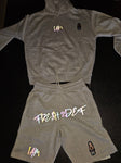 IAM FRE$H2DEF SWEATSUIT SHORT SET