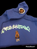 Nipsey blue glow n dark FRE$H2DEF HOODIE