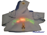 (KIDS )Powder blue FRE$H2DEF MAN HOODIE